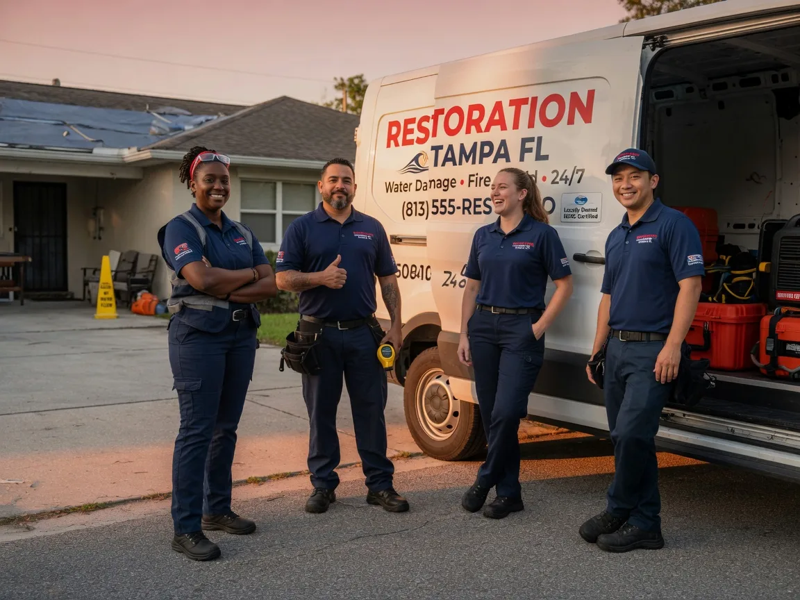 Water Damage Restoration company in New London, MN